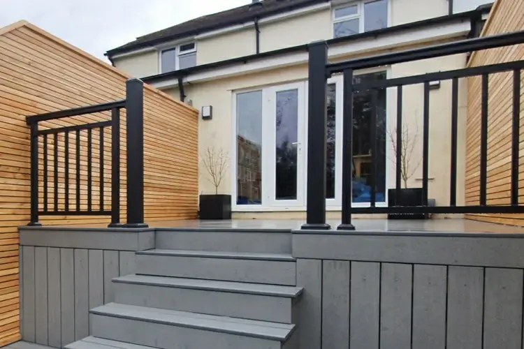 Best Grey Composite Decking Manufacturer & Supplier UNIFLOOR