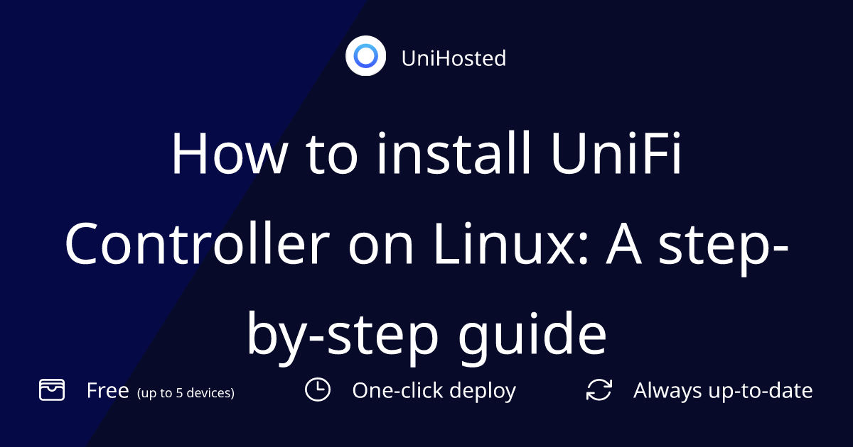 How to install UniFi Controller on Linux?