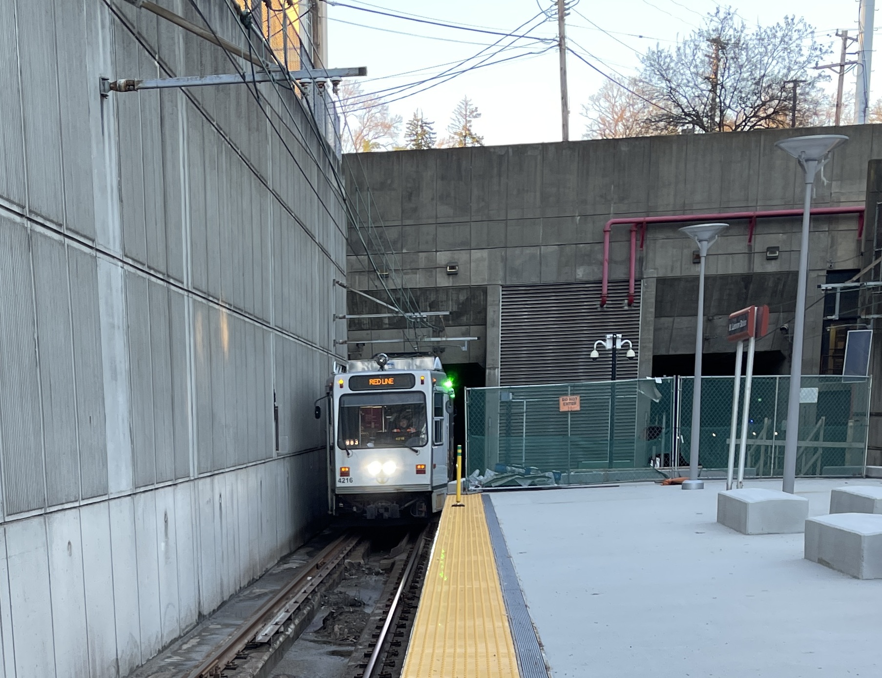 Light rail station work will disrupt traffic at Washington Junction as