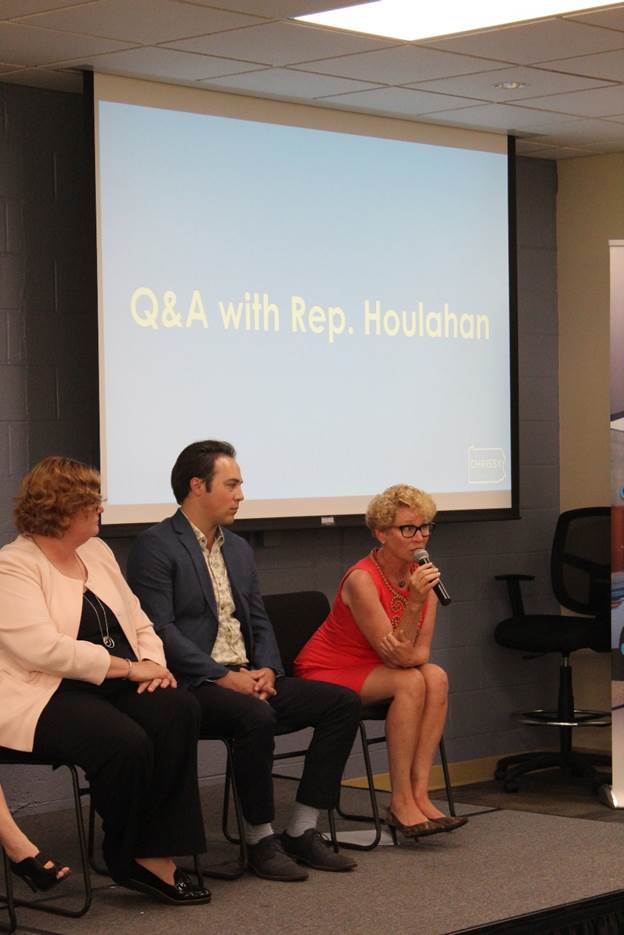 Houlahan tours Coatesville businesses, holds public town hall The