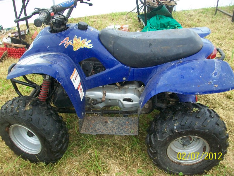 Unique Auctions Lincoln Auctioneers quad bike