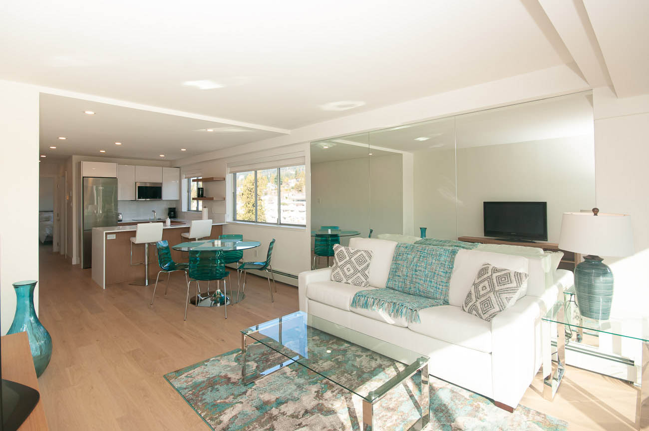 West Vancouver Dundarave 1 bed furnished
