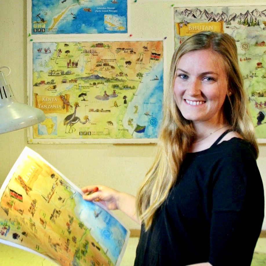 Custom Maps and Illustrations Q&A With Cornelia Carpenter Luxury