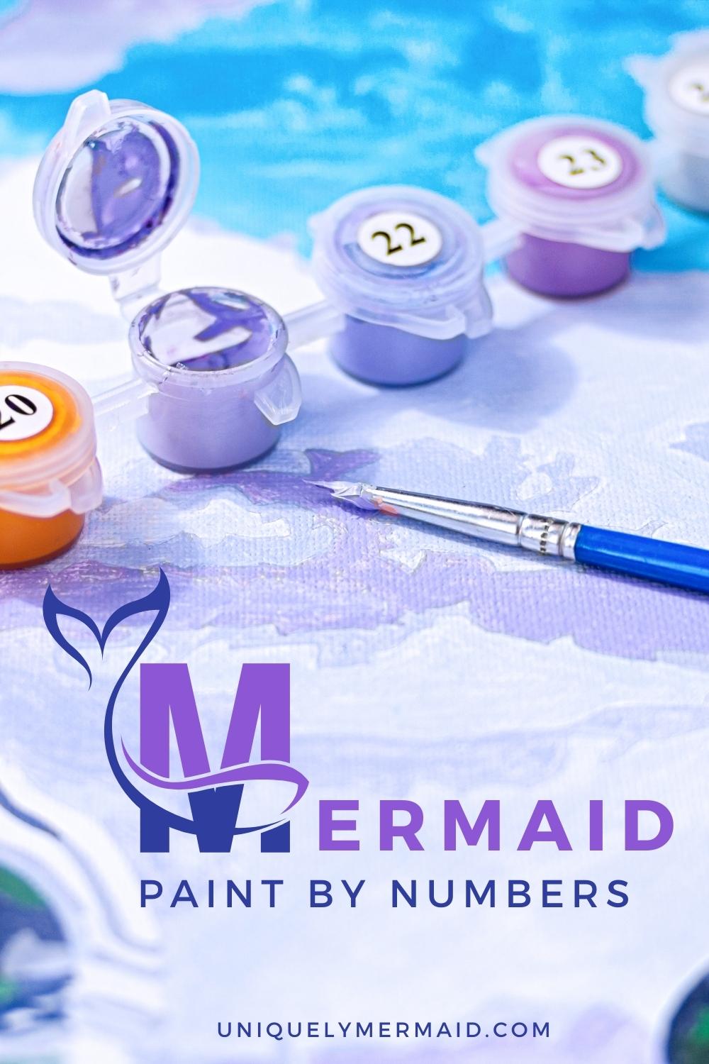 Mermaid Paint By Numbers