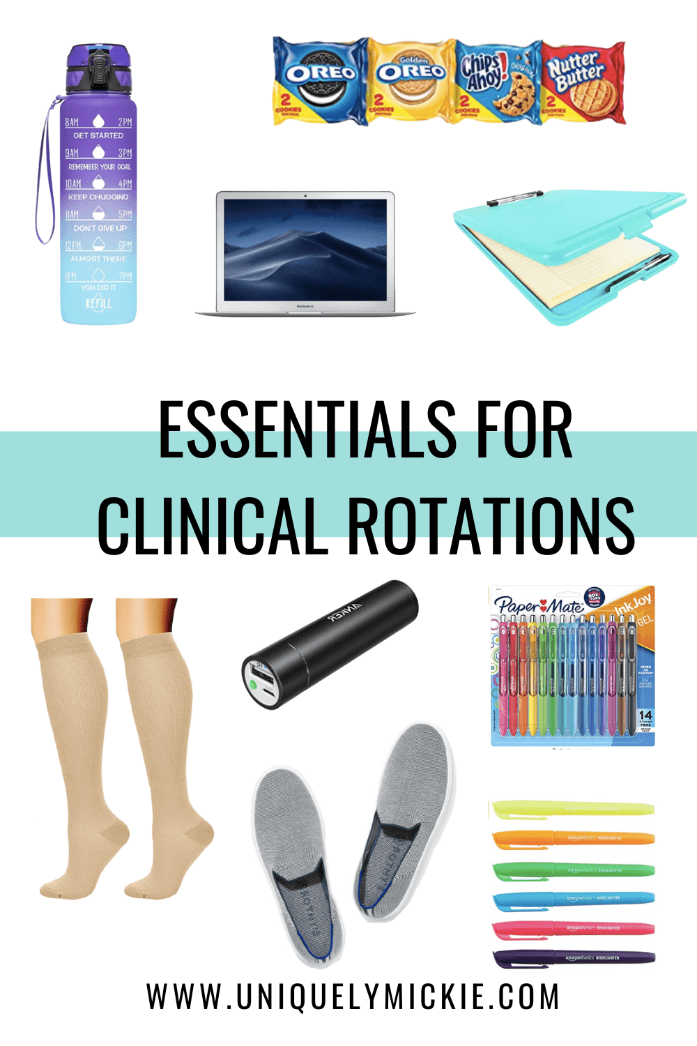 My Clinical Rotation Essentials for Pharmacy School Uniquely Mickie