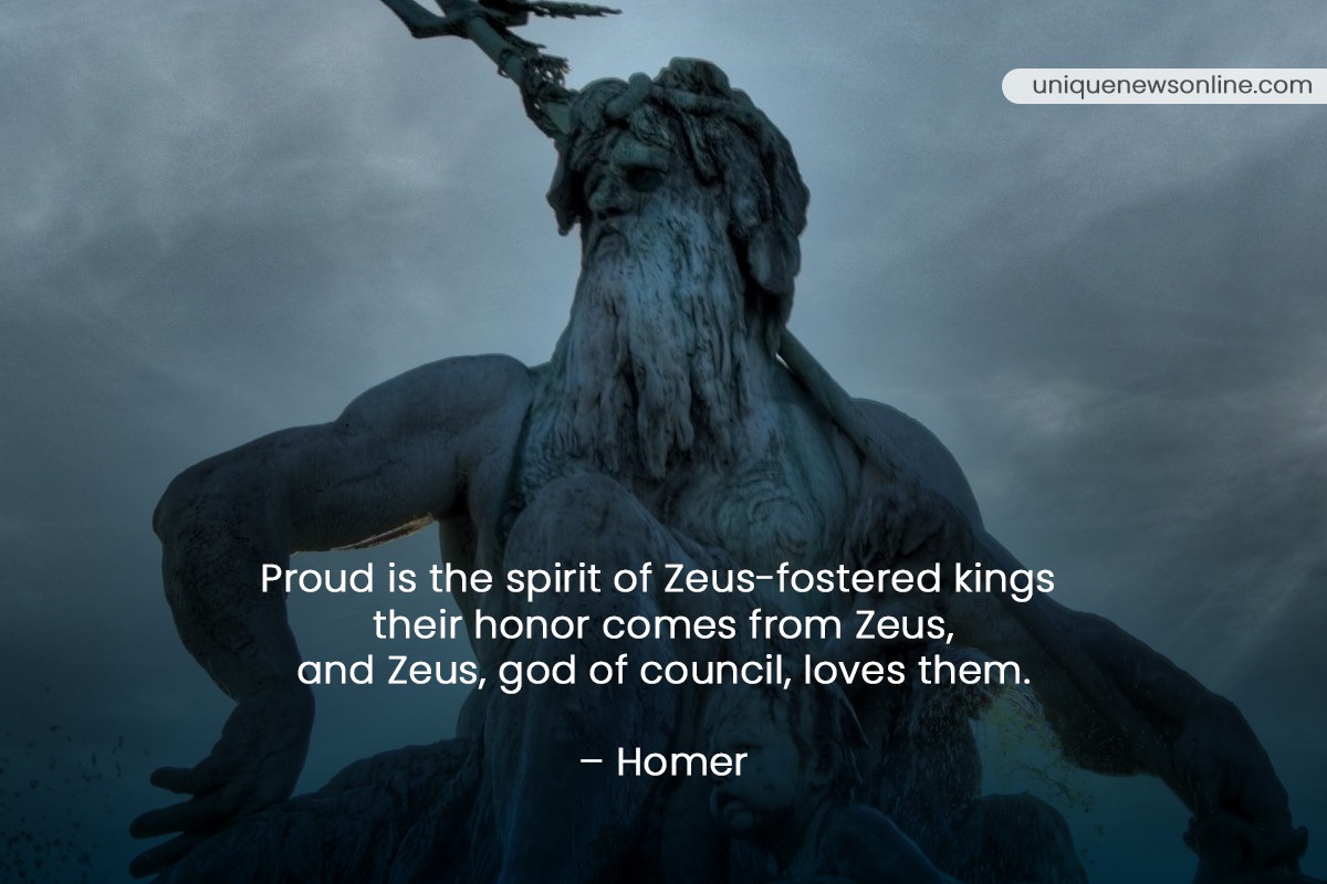 20 Quotes About Zeus From Famous Philosophers