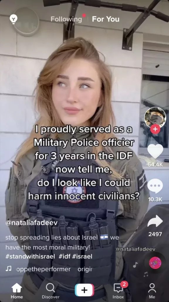 WATCH VIDEO Natalia Fadeev Mamma Mia Israel Soldier Original Leaked(05)