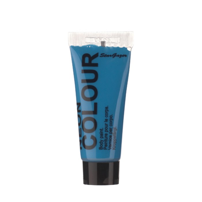 Neon Blue Body Paint