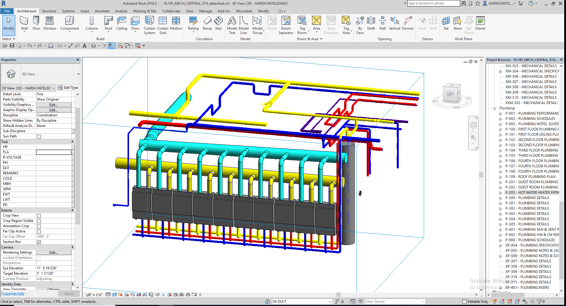 Plumbing Modeling in Autodesk Revit UnitedBIM