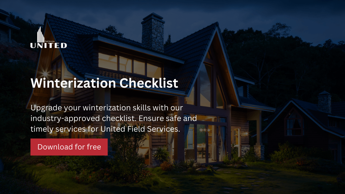 Winterization Checklist Property Preservation & Maintenance Tips