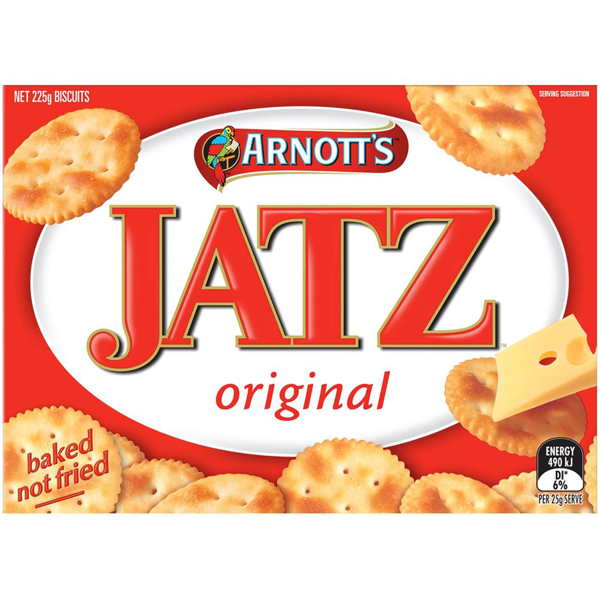 Crackers Arnotts Jatz Biscuits United Office Choice