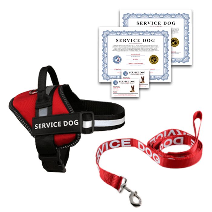 Service Dog Vest Harness with Handle United Service Dog