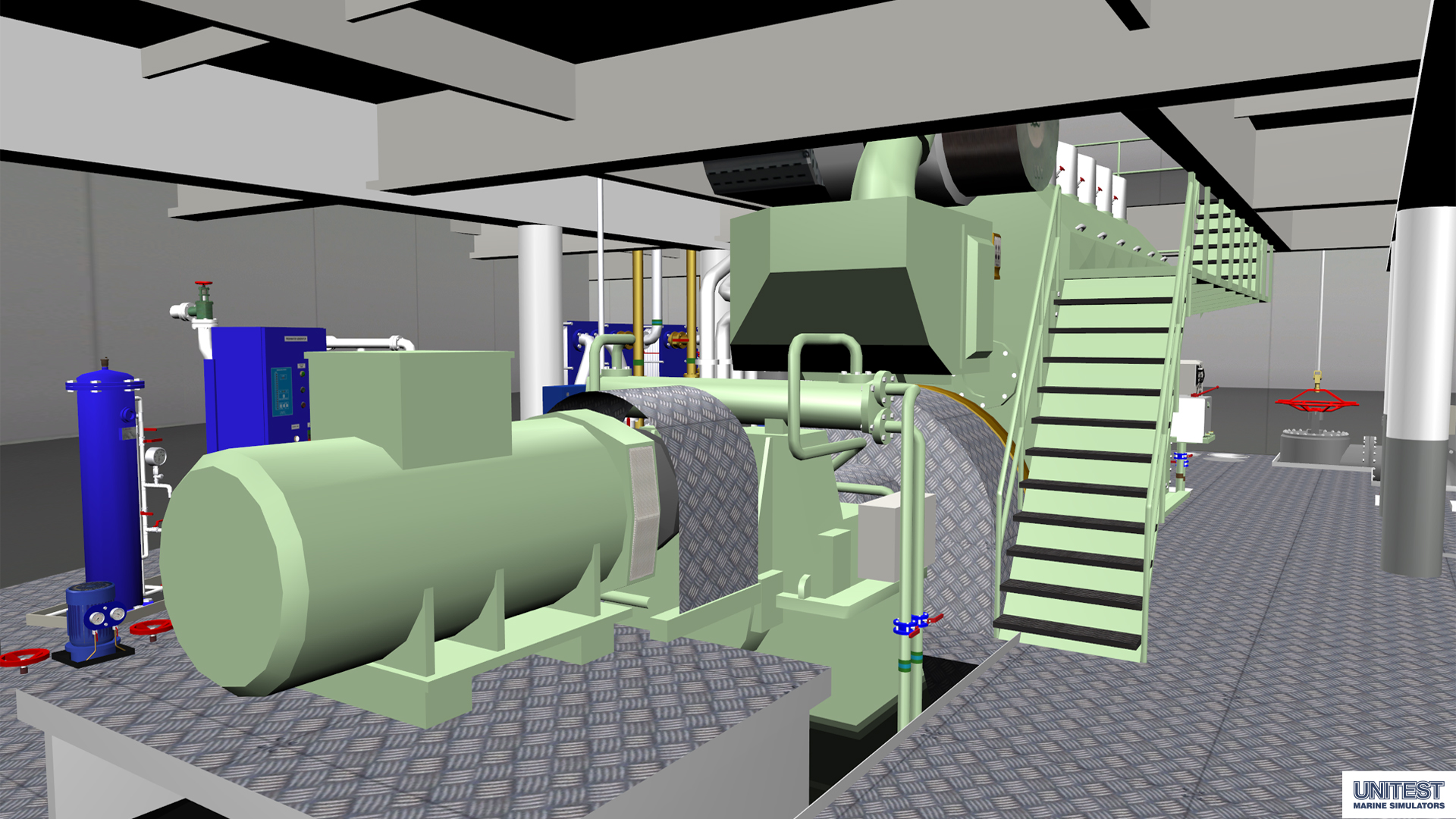 MED3D Unitest Marine Simulators