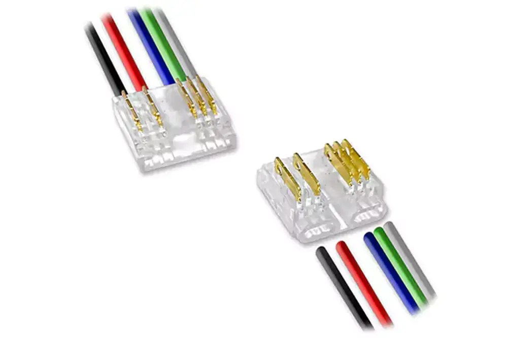 NoSolder, NoConnector LED Strip Connections