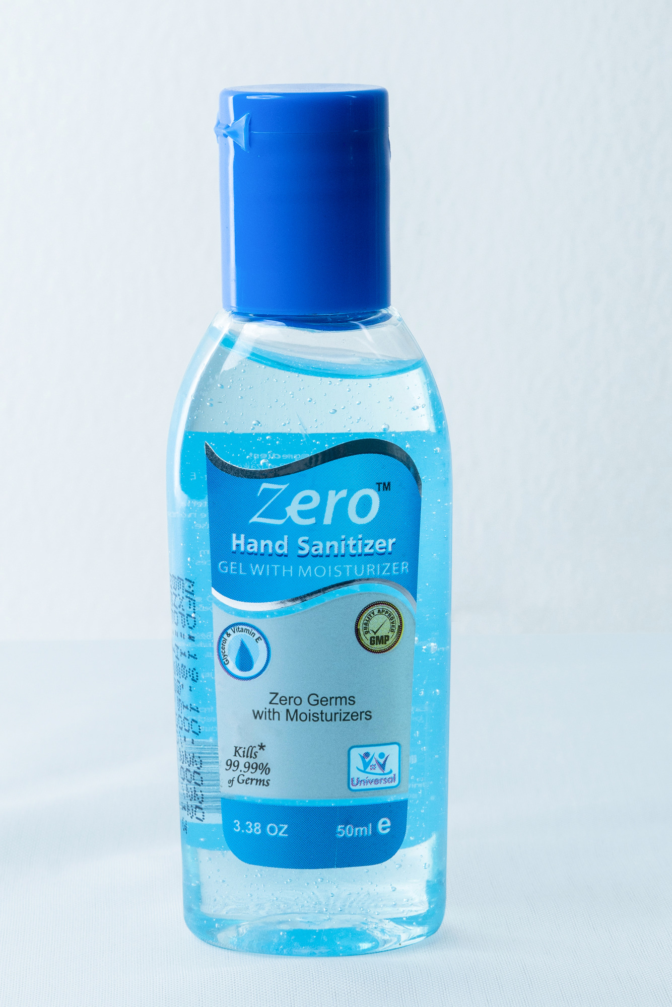 Zero Hand Sanitizer Gel 50ML Universal Lifeline