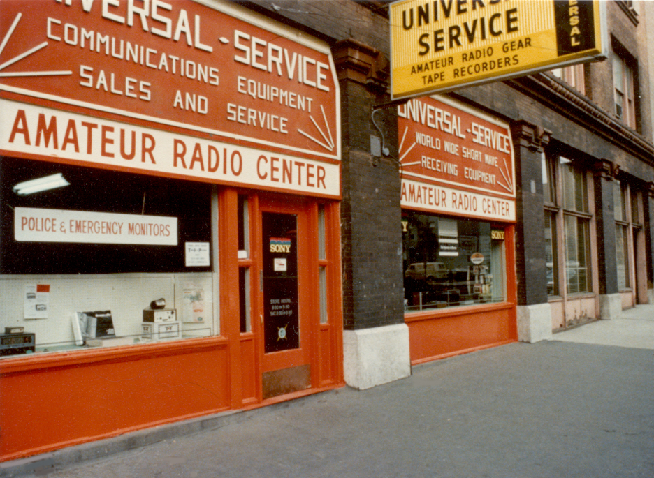 Universal Radio Location History, Universal Amateur Radio, Universal