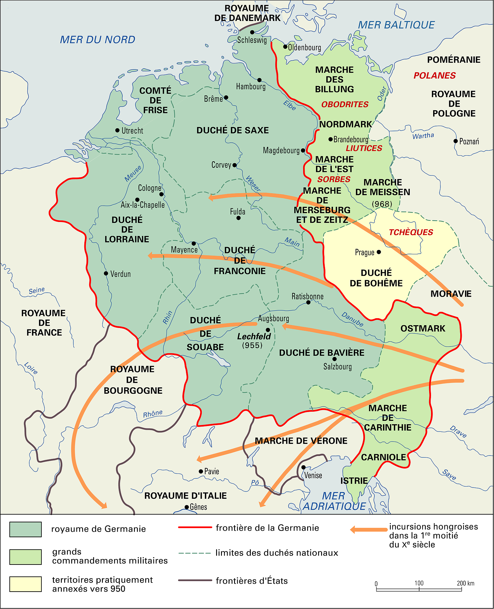 ALLEMAGNE (Histoire) Allemagne médiévale Encyclopædia Universalis