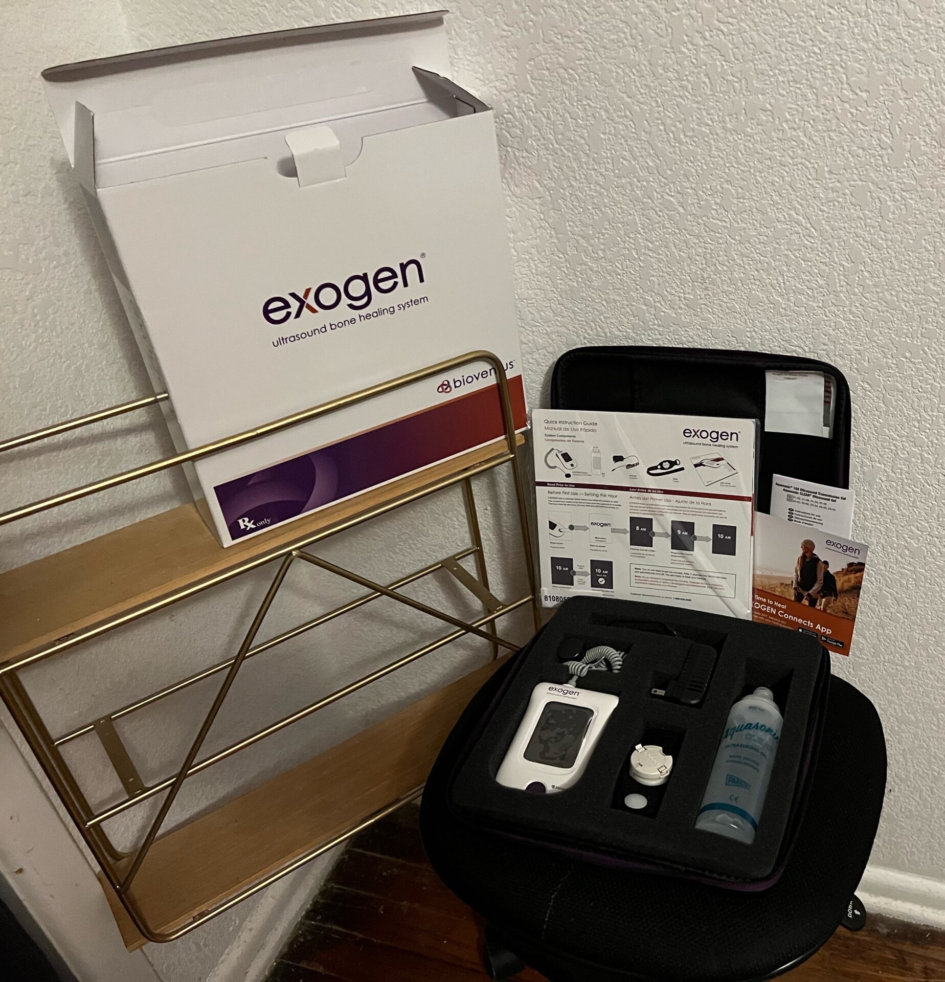 Exogen Ultrasound Bone Healing System Universal Machinery Inc