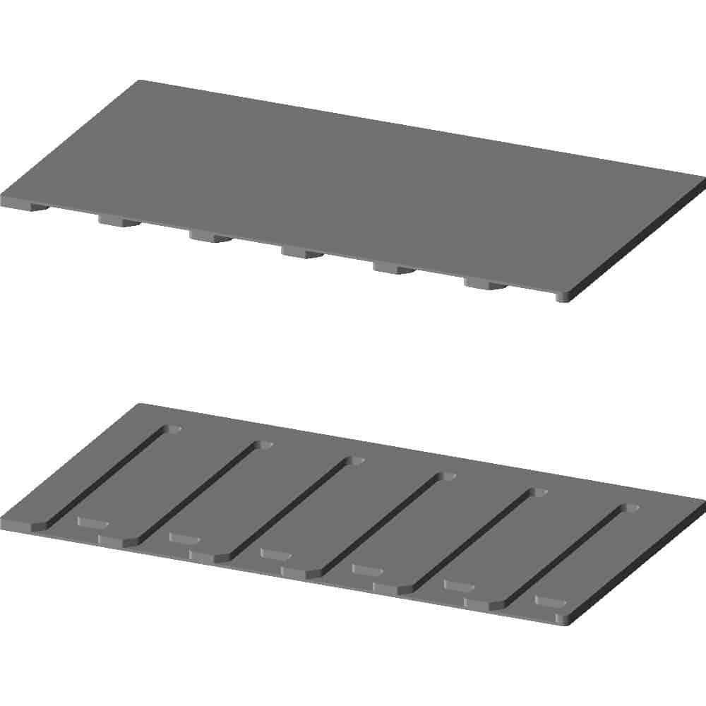 Custom Solid Plastic Dunnage Universal Package