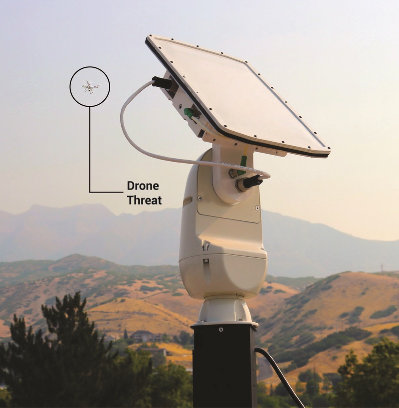 Detección por radar para seguridad perimetral aérea Universal
