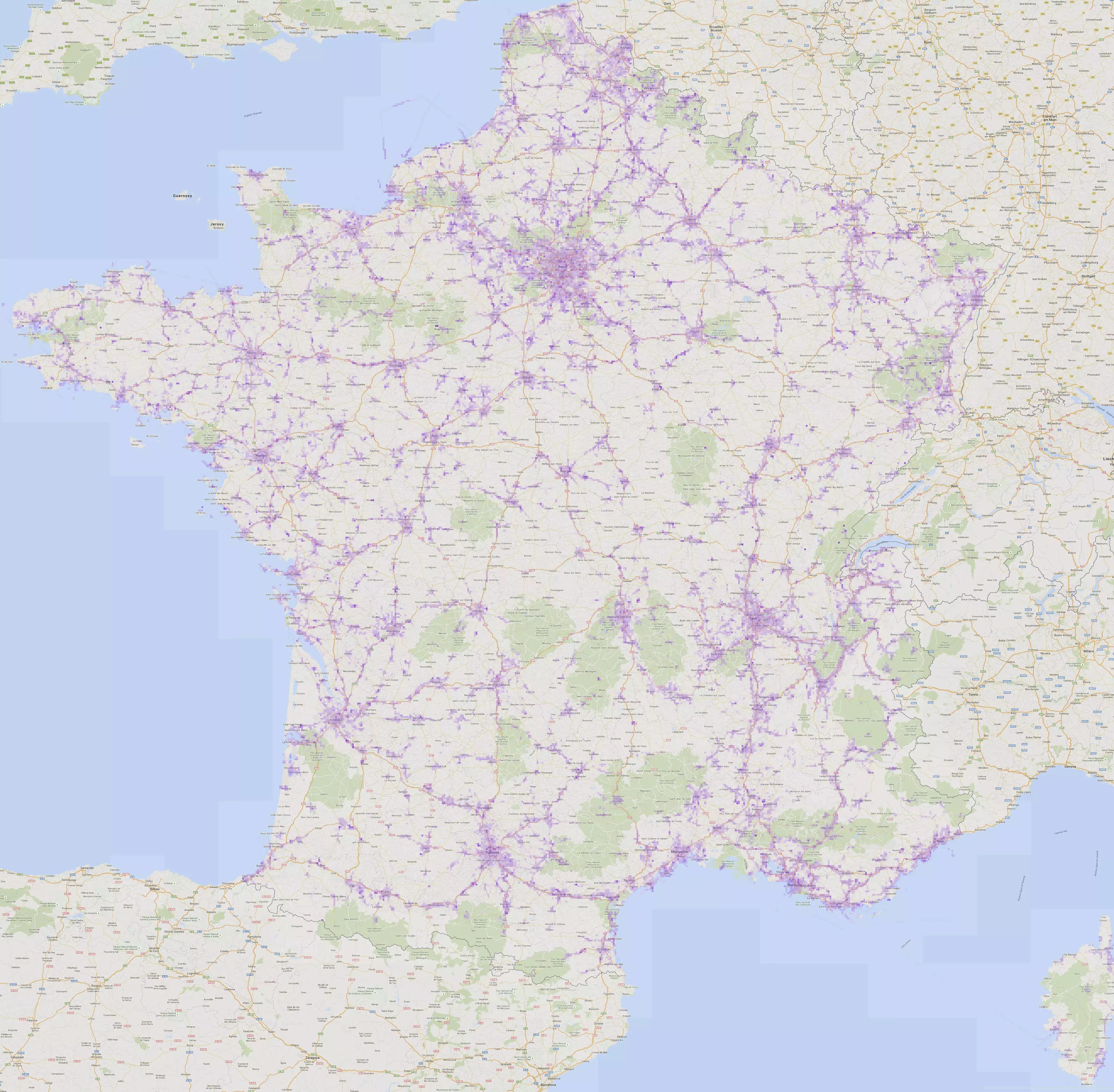 Pain Points Liés À La Carte Couverture 4G Free Découvrez l'évolution de la carte de couverture 4G de Free au cours des
