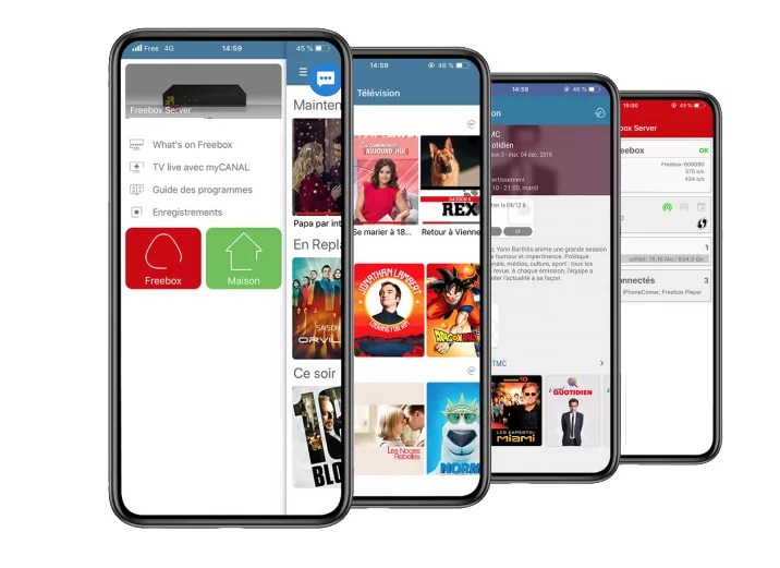 Application Freebox pour Android la version bêta se met à jour