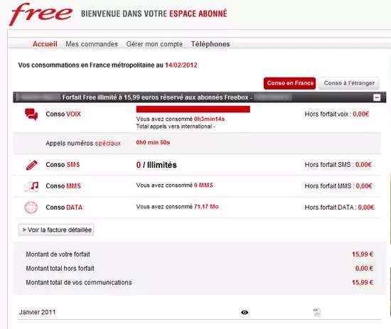 L’Espace Abonné Assistance Free mobile La Réunion