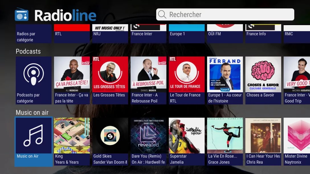 Radioline, le 1er service européen de radios, débarque sur Freebox