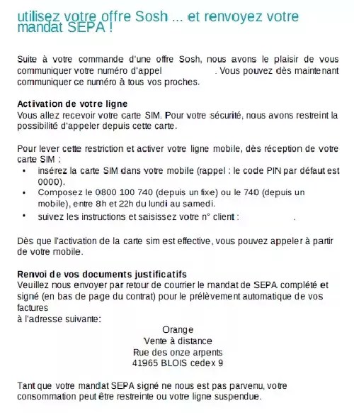 MANDAT SEPA SOSH PDF