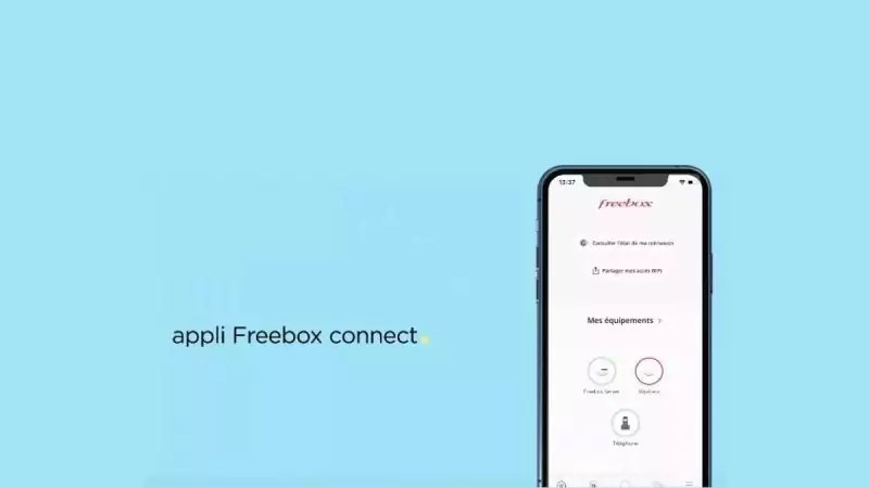Tutoriel Freebox Connect comment partager sa connexion WiFi en toute