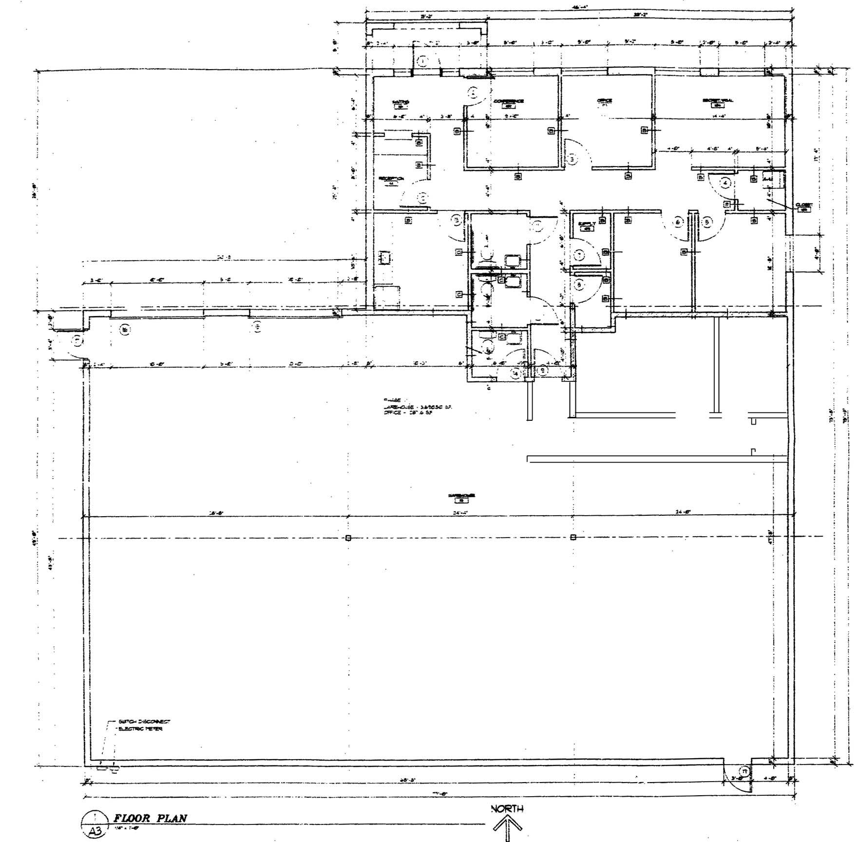 4950 square feet of MANUFACTURING/INDUSTRIAL complex for LEASE in