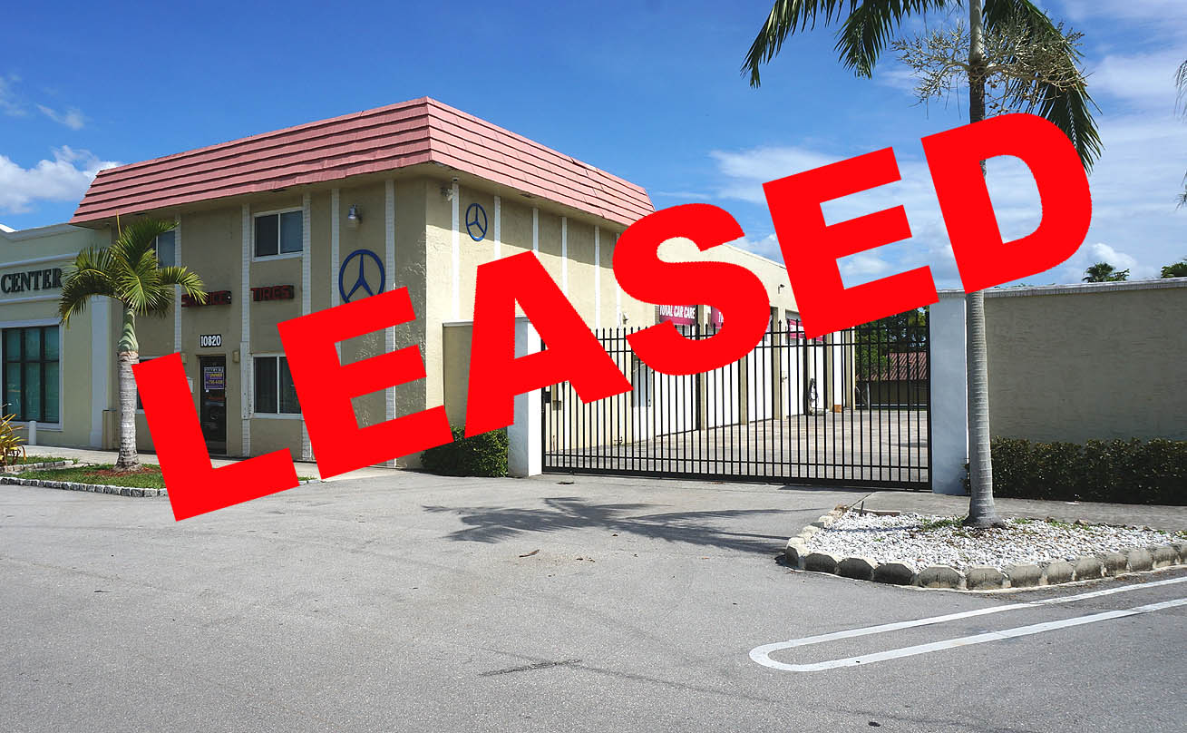 3480 square feet of AUTO USE/INDUSTRIAL complex for LEASE in Coral