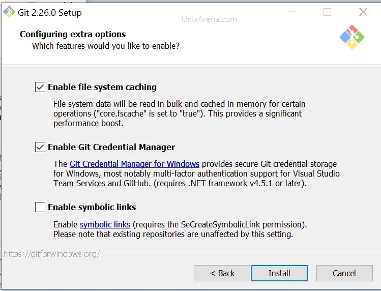git SCM on Windows Install and Configure UnixArena