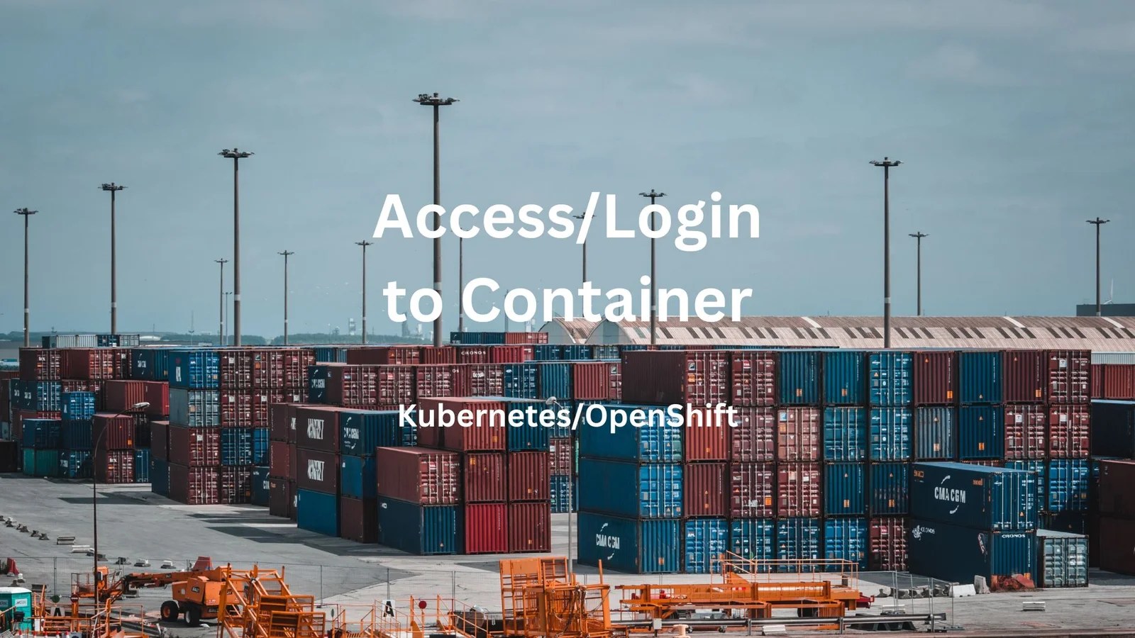 How to login to Docker Container/Pods ? UnixArena