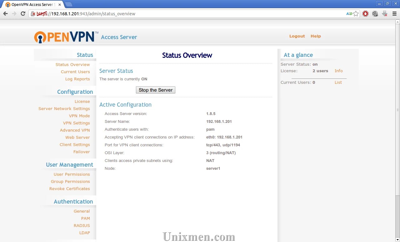Install OpenVPN Access Server on Ubuntu/Debian Unixmen