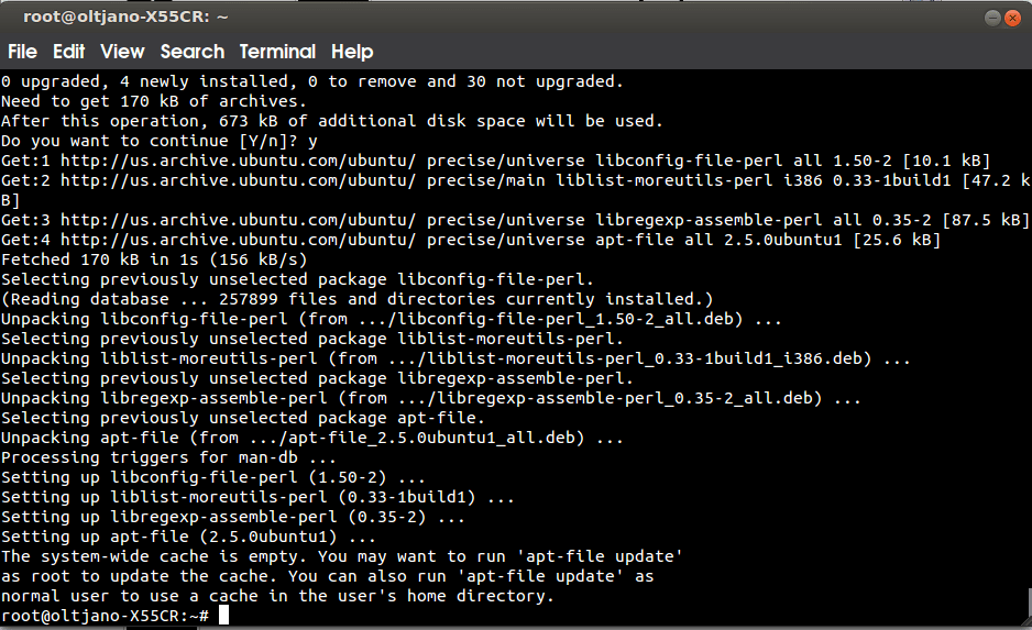 Package Detection with aptfile Unixmen