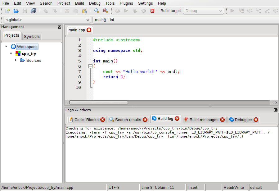 How to fix codeblocks compiler thebigpaas