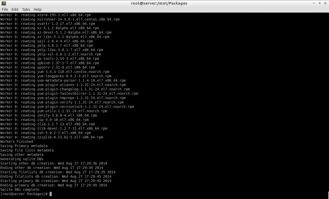 Setup Local Yum Repository On CentOS 7 Unixmen