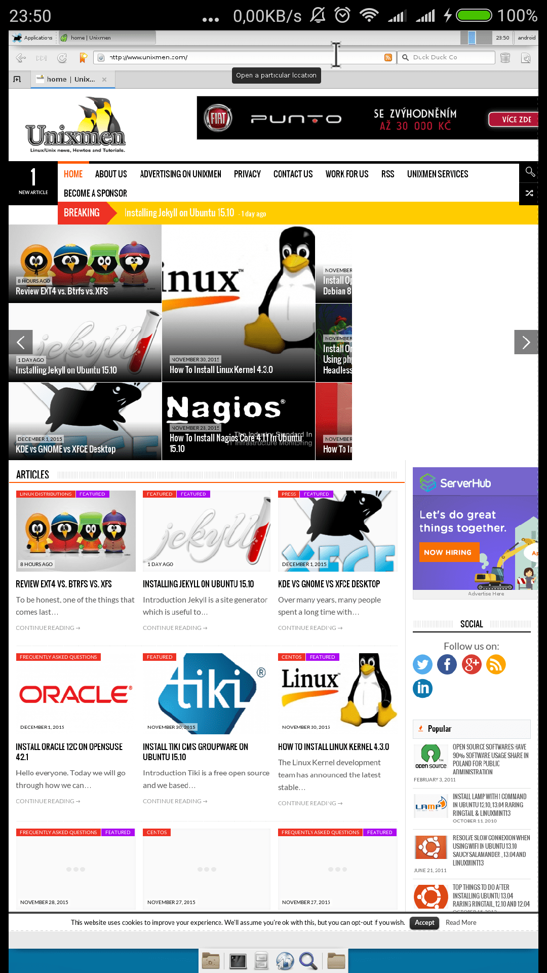 Arch Linux on your Android phone Unixmen
