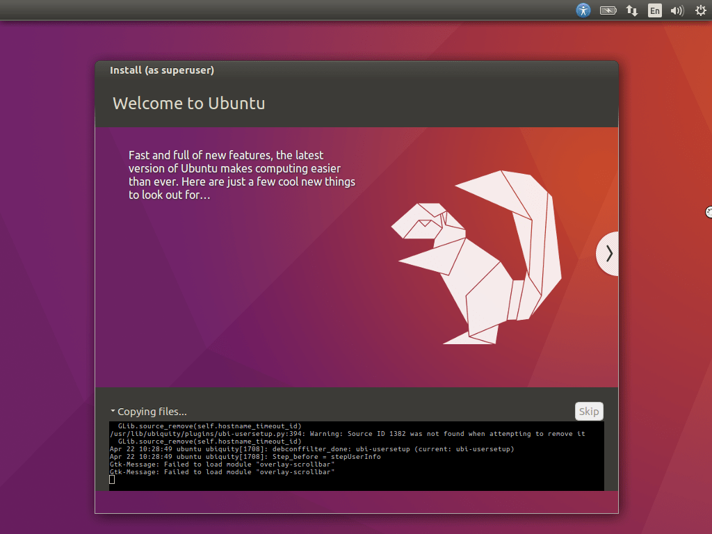 installerinstallingUbuntu Unixmen