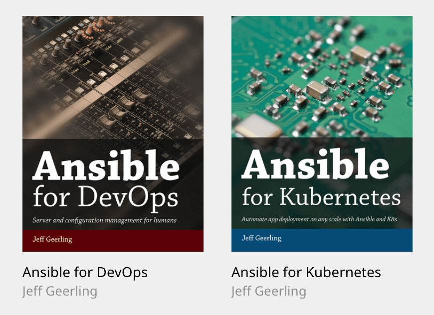 Книги Джеффа Гирлинга по Ansible бесплатны до апреля