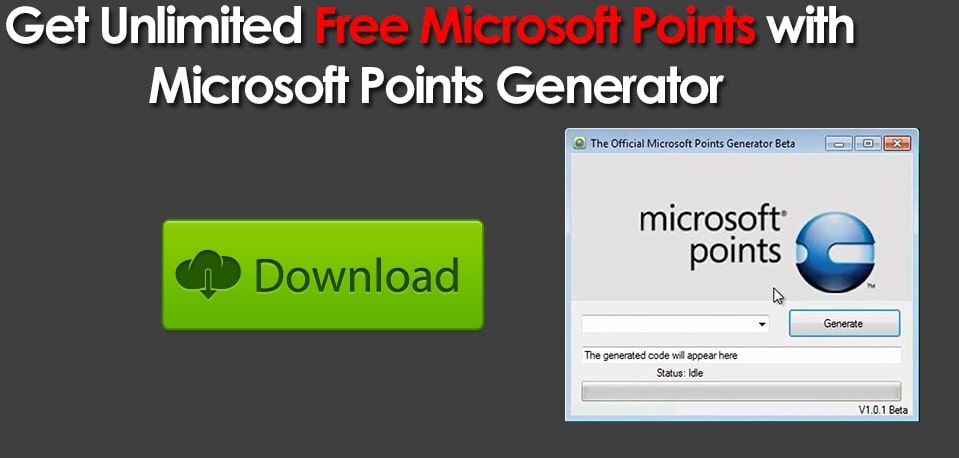 Free Microsoft Points Codes Generator Can Bring You A Lot of Points