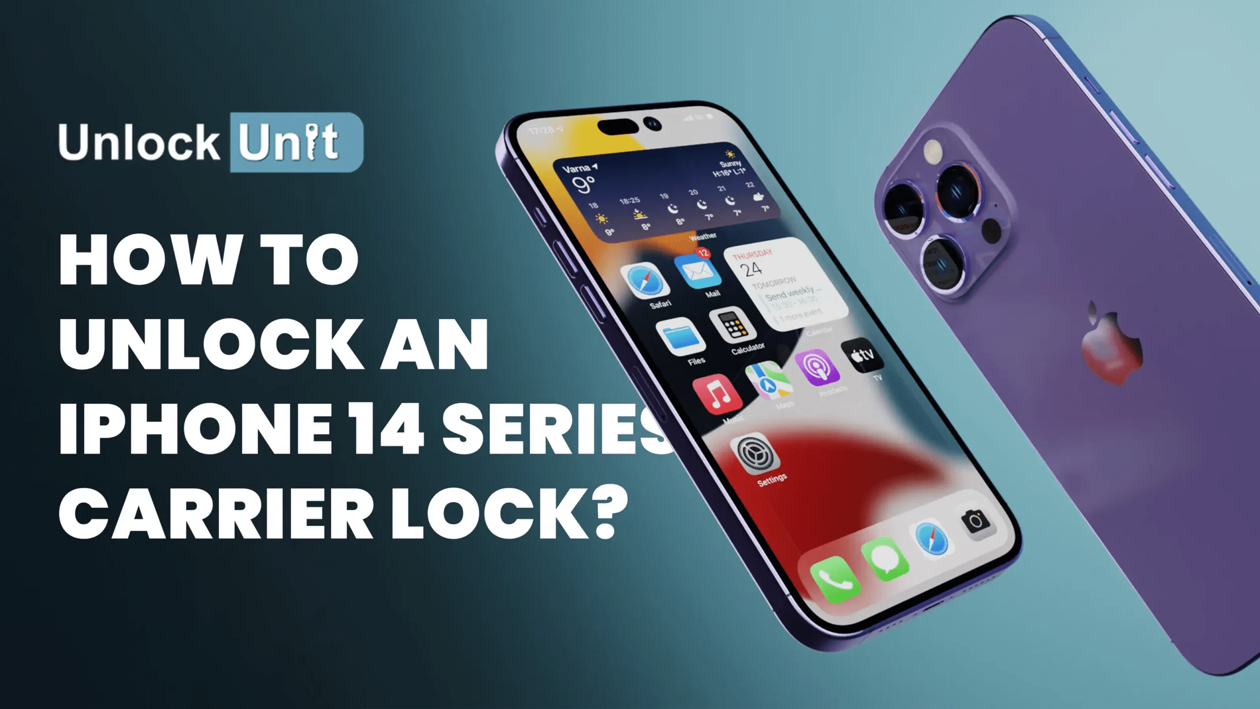 How to UnLock an iPhone 14 Series Carrier Lock? UnlockUnit