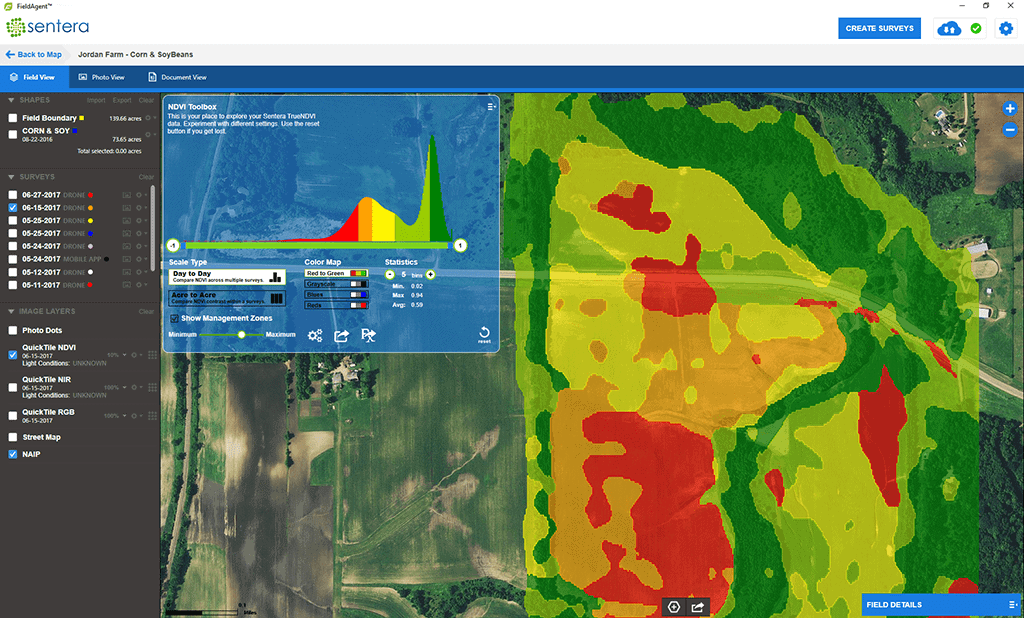 Sentera FieldAgent Delivers RealTime Drone Data Analytics UST