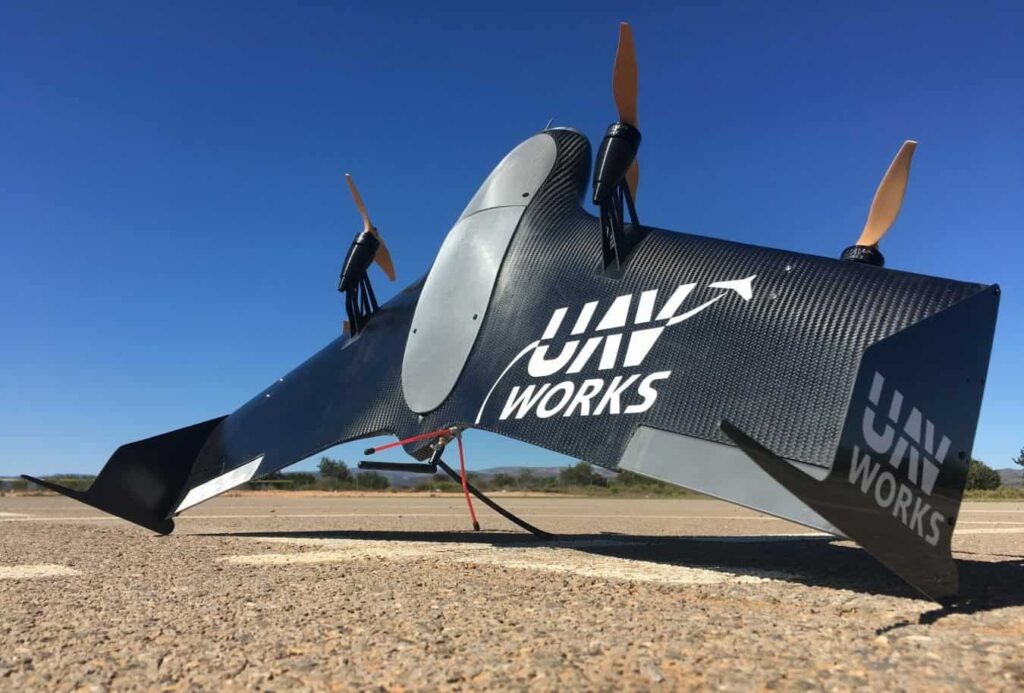 Mapping Drone Electric VTOL UAV Surveillance & Security Drones