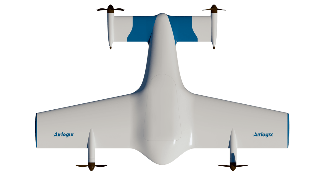 Electric VTOL TiltRotor UAV Delivery Drone for Cargo & Logistics