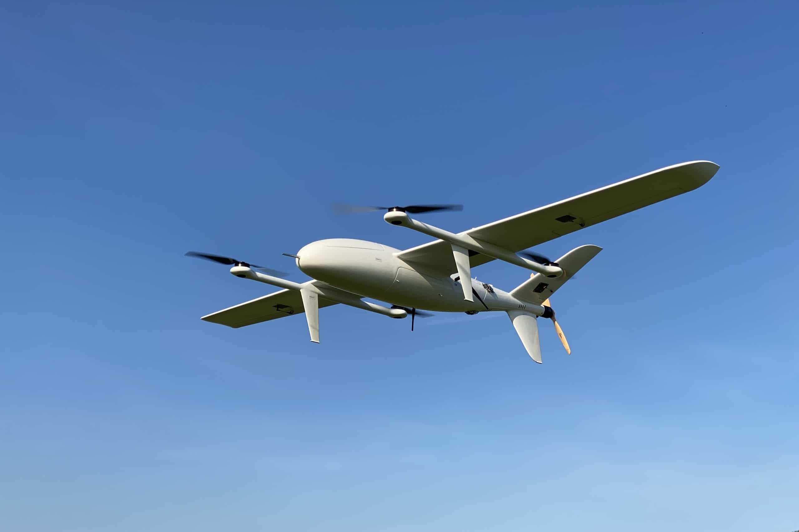 New AIPowered VTOL UAS with 5G & BVLOS Capabilities UST