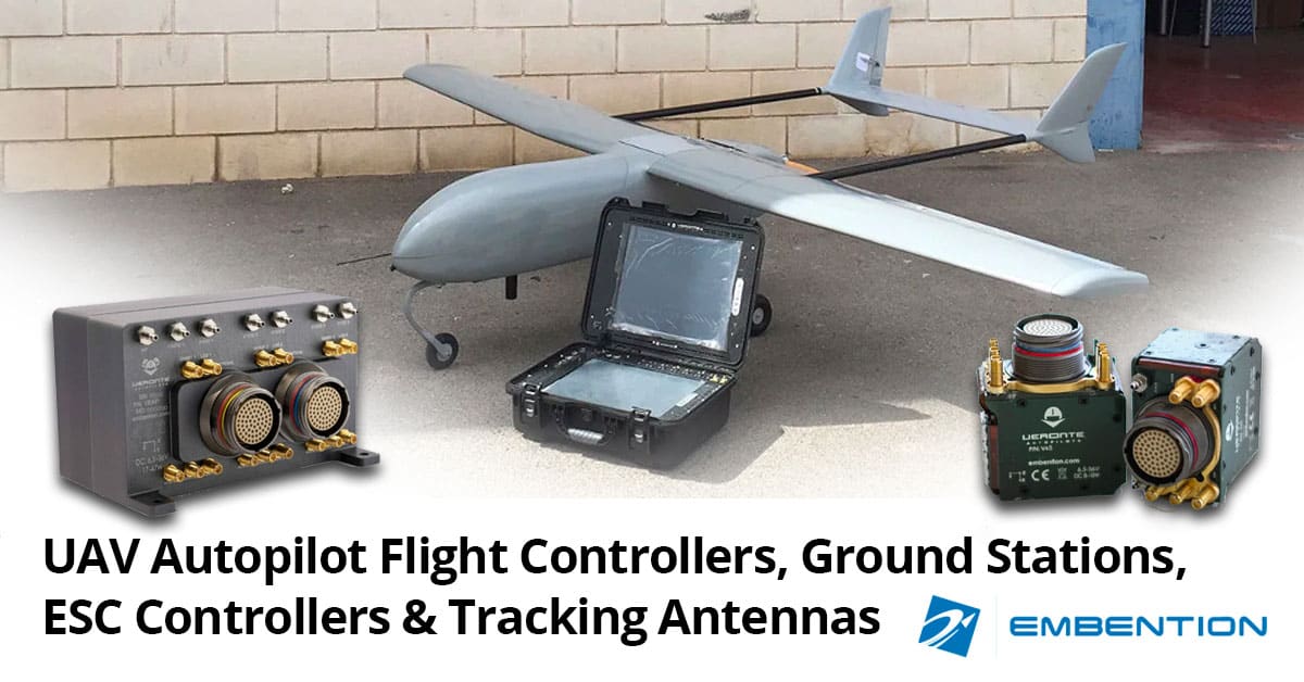 UAV Autopilot & Tracking Antenna Systems Drone Gimbal Cameras
