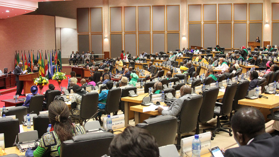 The continent, in the building of the union. Pan-African Parliament calls on African Union to support ...