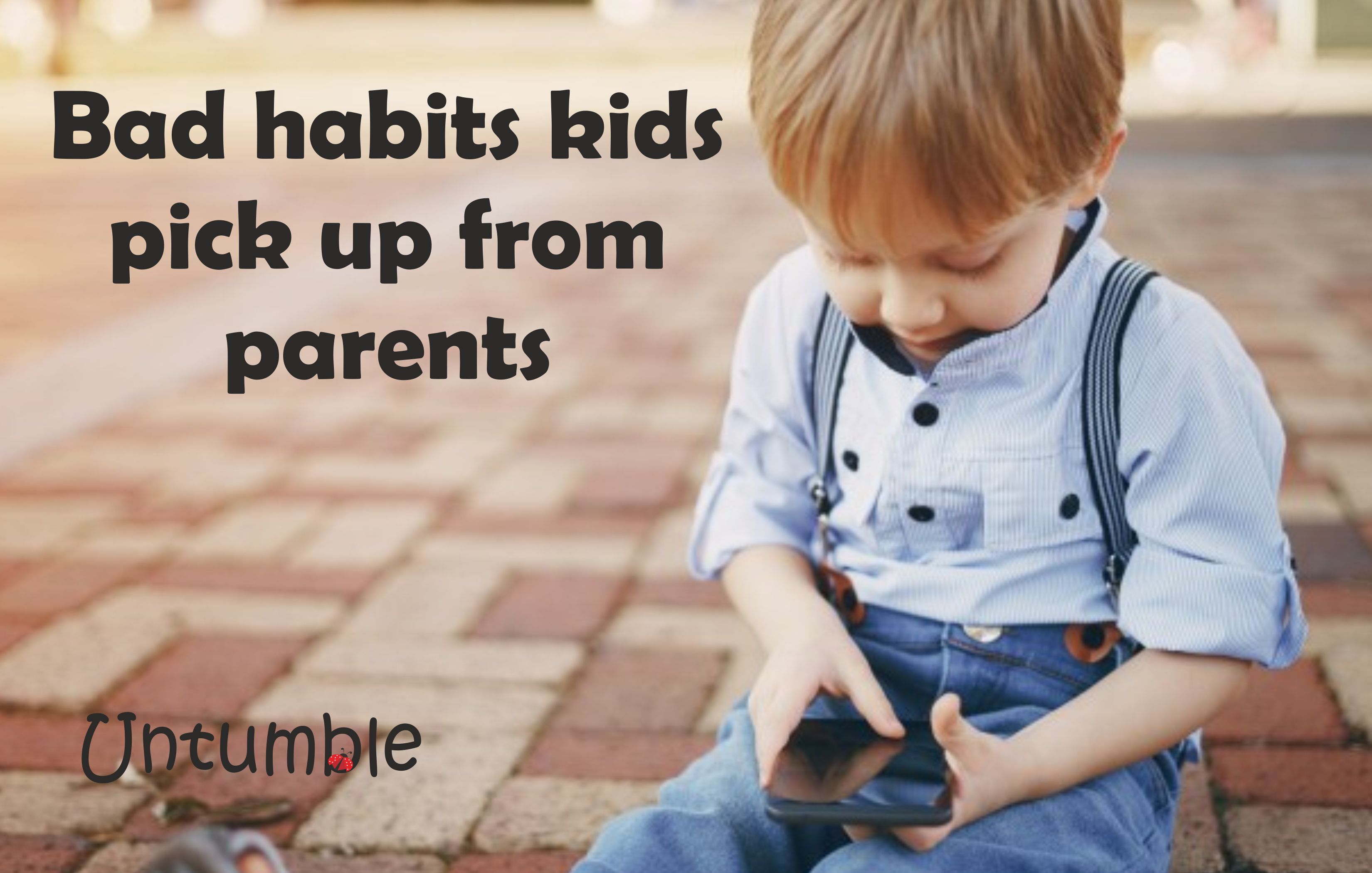 kids bad habit Untumble Party Supplies Blog